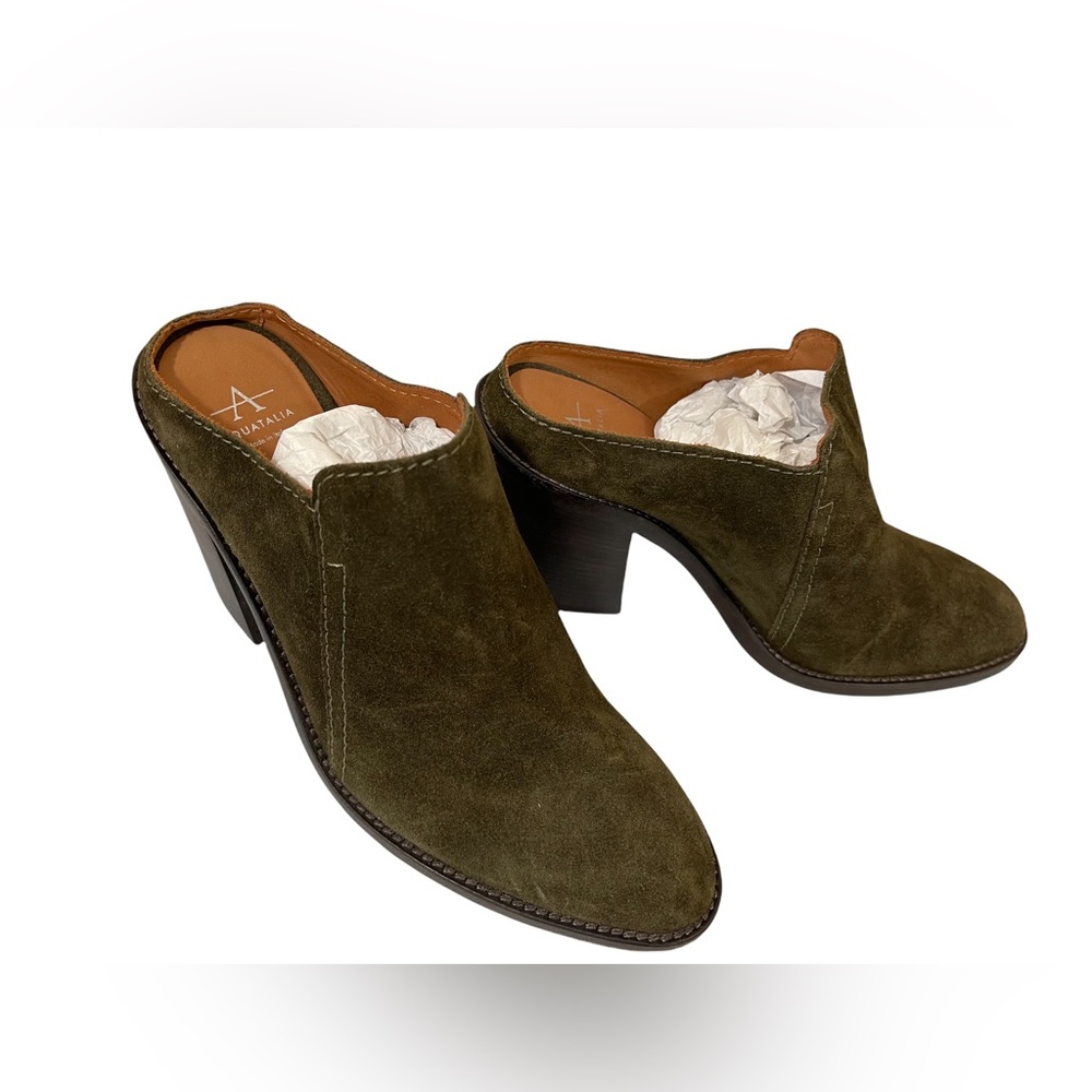 Aquatalia Libby Suede Mules